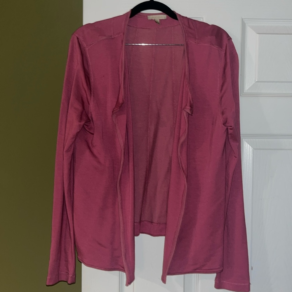 Anthropologie mauve pink jacket. Size M